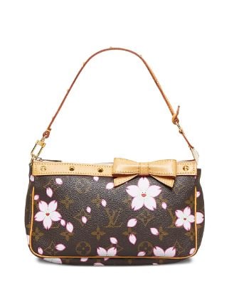 Louis Vuitton x Takashi Murakami 2003 pre-owned Monogram Cherry Blossom  Pochette Accessoires Handbag - Farfetch