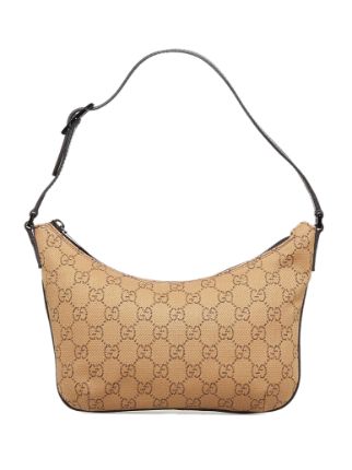 Gucci Gucci Brown Monogram Canvas Tote Handbag