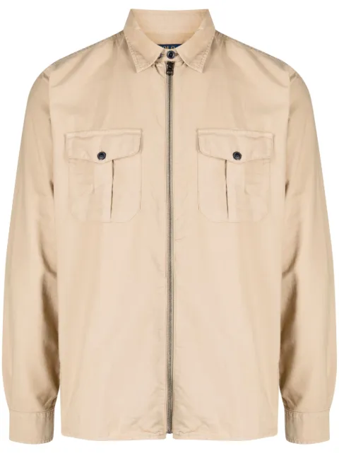 Polo Ralph Lauren long-sleeve cotton zipped shirt