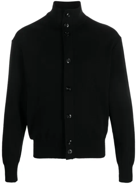 Lemaire high-neck wool cardigan
