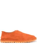 Marsèll ridged-sole suede oxford shoes - Orange