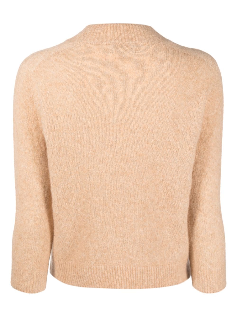 Roberto Collina long-sleeve knitted jumper - Beige