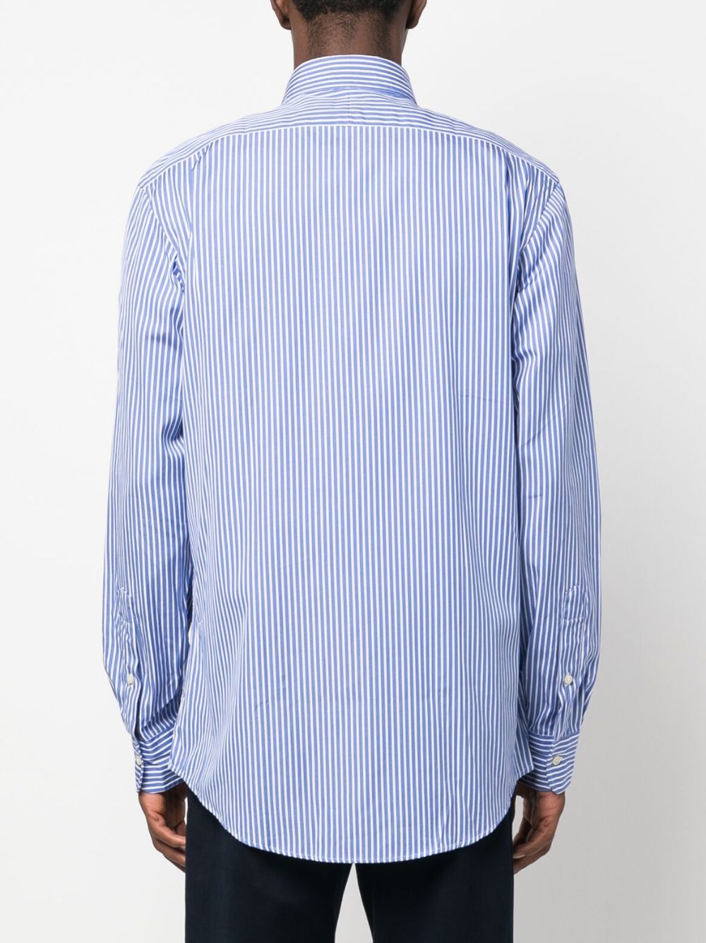 Polo Ralph Lauren Pinstriped Cotton Shirt - Farfetch