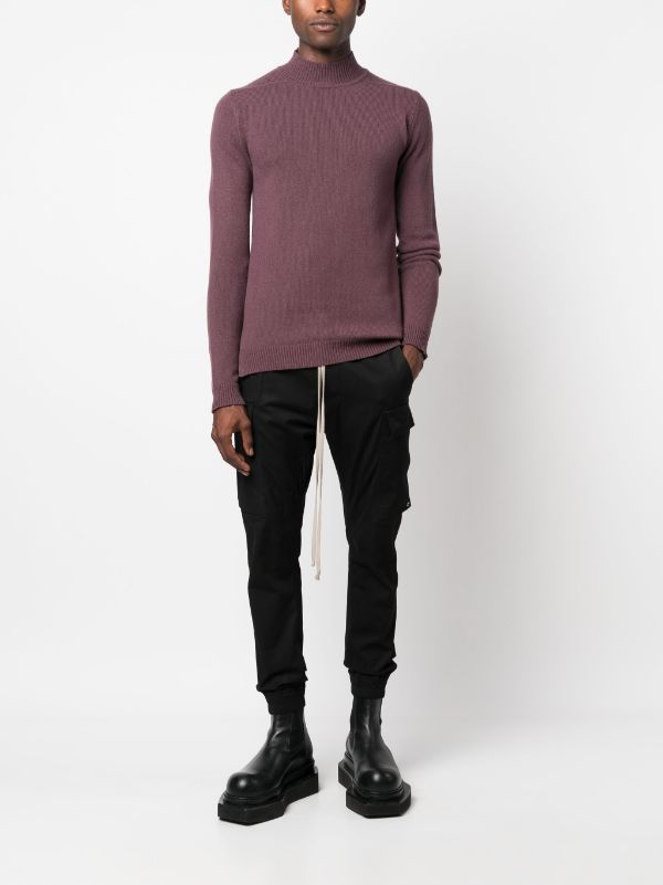 Rick Owens mock-neck Knitted Jumper - Farfetch