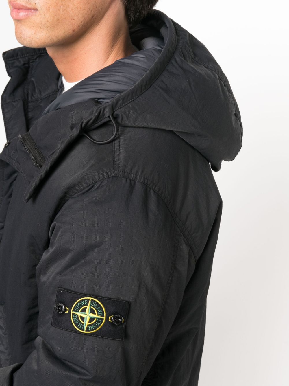 Stone Island フーデッド パデッドジャケット - Farfetch