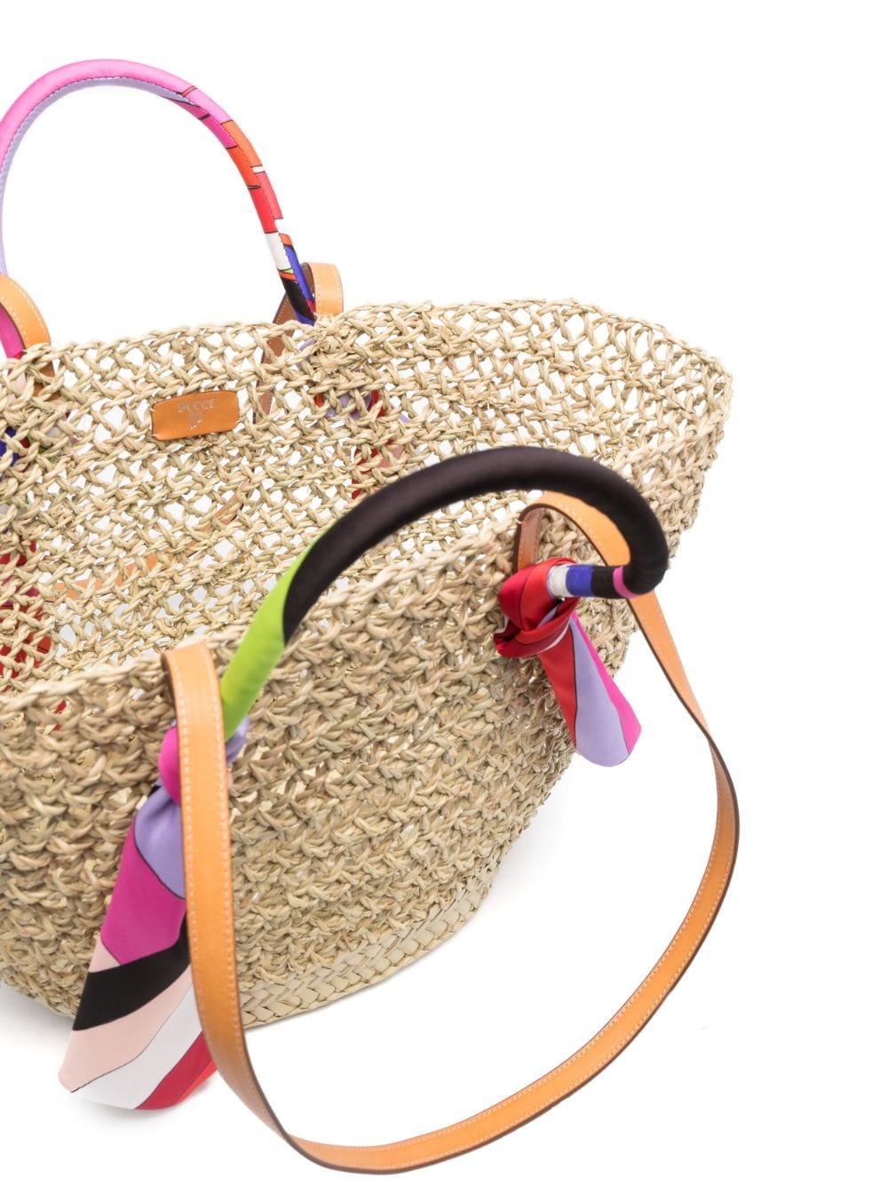 Shop Pucci Sun Is Up Logo-print Beach Bag In Neutrals