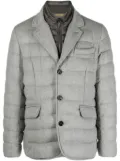 Moorer quilted down blazer - Grey