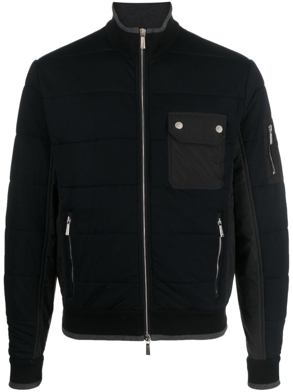 Moorer Corbin-ICK padded jacket Zwart