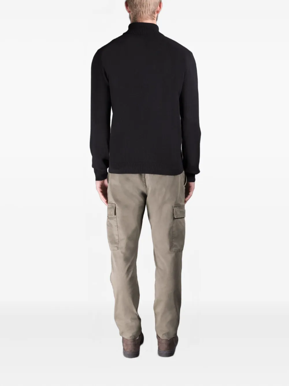 Moorer Todi-ws5 Turtleneck Sweater In Black