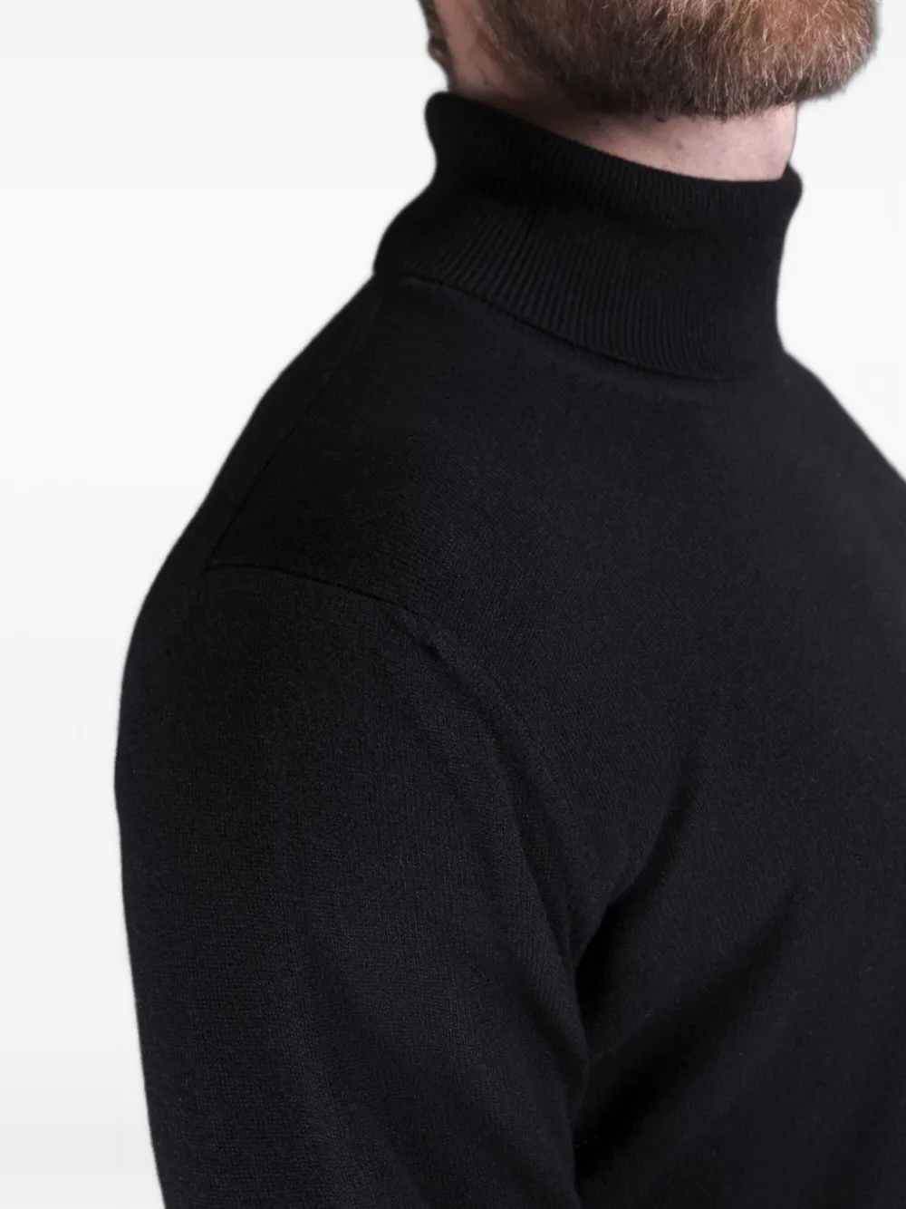 Moorer Todi-ws5 Turtleneck Sweater In Black