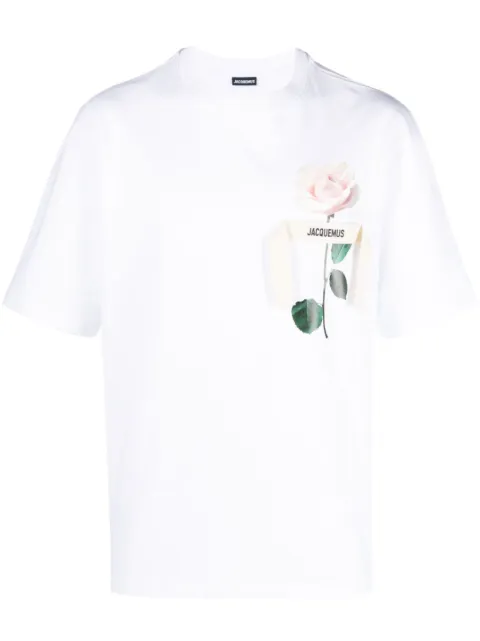 Jacquemus Le Rose cotton T-shirt
