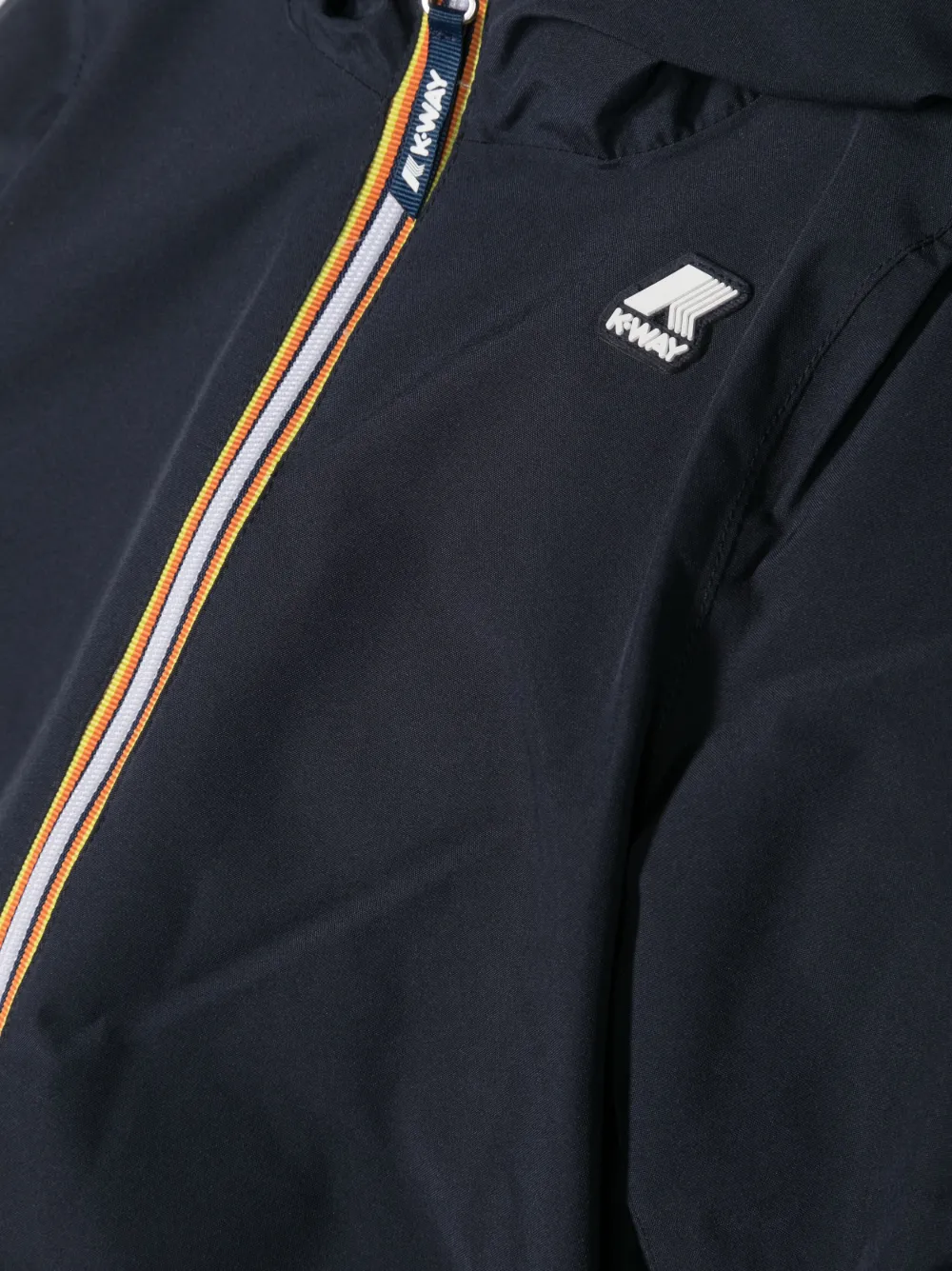  K Way Kids Logo-patch Padded Jacket - Blue 