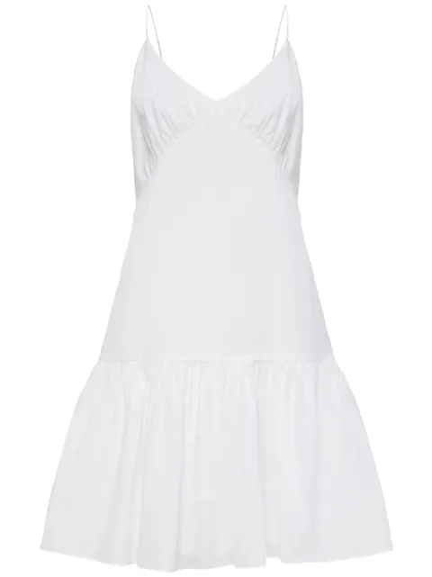 12 STOREEZ open-back organic-cotton minidress 