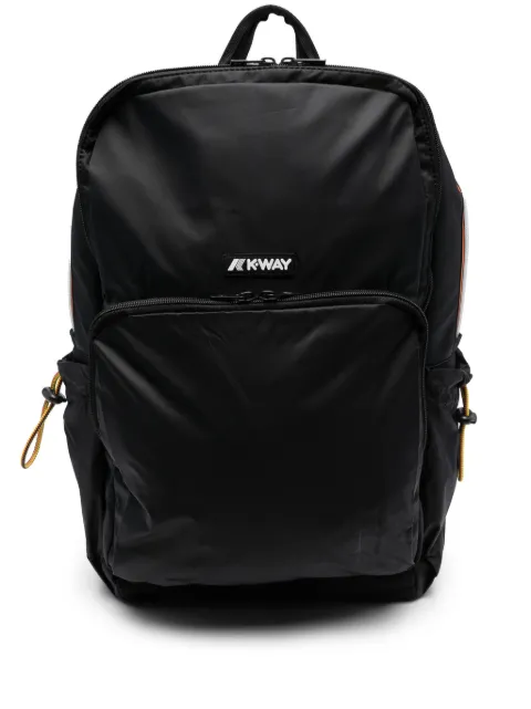 K-Way mochila capitonada con parche del logo