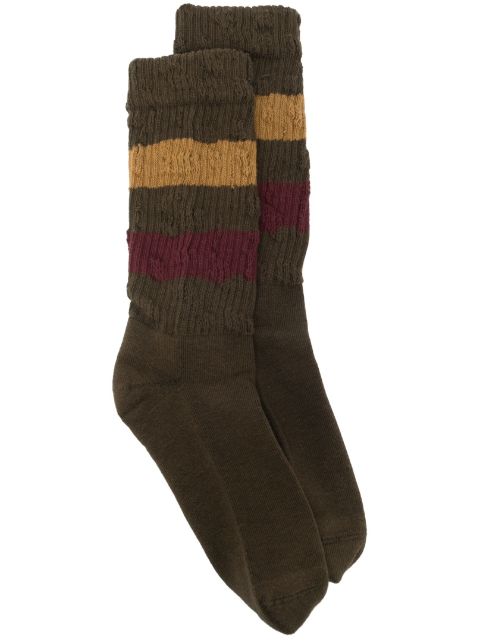 Golden Goose striped knitted socks