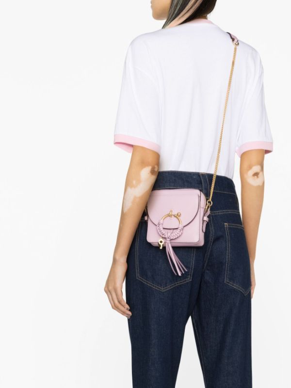 See By Chloe Joan Camera Crossbody Bag Pink FARFETCH EG