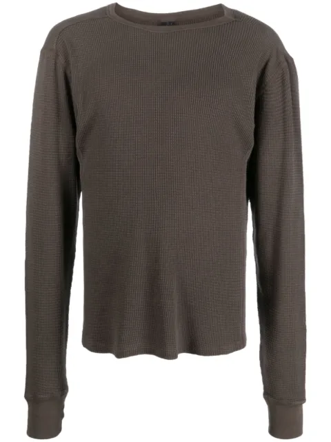 ENTIRE STUDIOS thumb-slots cotton jumper