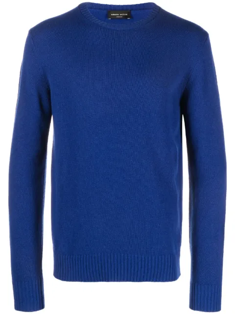 Roberto Collina crew-neck merino-cashmere jumper