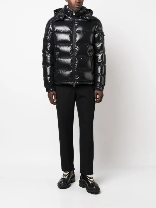 Moncler Maya zip-up Padded Hooded Jacket - Farfetch