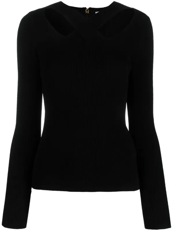 Michael kors v hot sale neck sweater