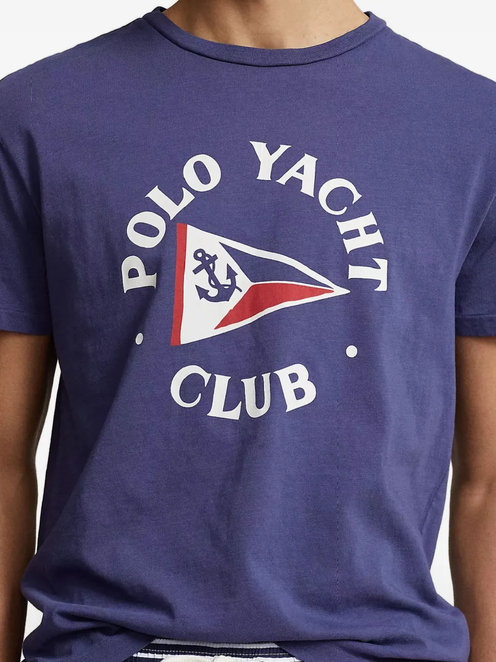 Polo Ralph Lauren Polo Yacht Club katoenen T-shirt Blauw