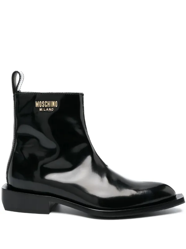 Mens deals moschino boots