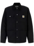 Carhartt WIP Michigan press-stud cotton shirt jacket - Black