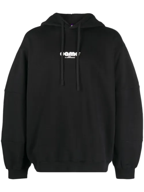 Hoodie en coton à patch logo - OAMC - Modalova