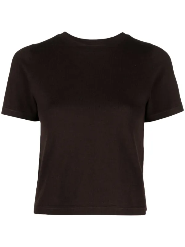 Extreme Cashmere Cotton-cashmere Blend T-shirt in Brown