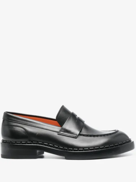 Santoni Alfie round-toe loafers 
