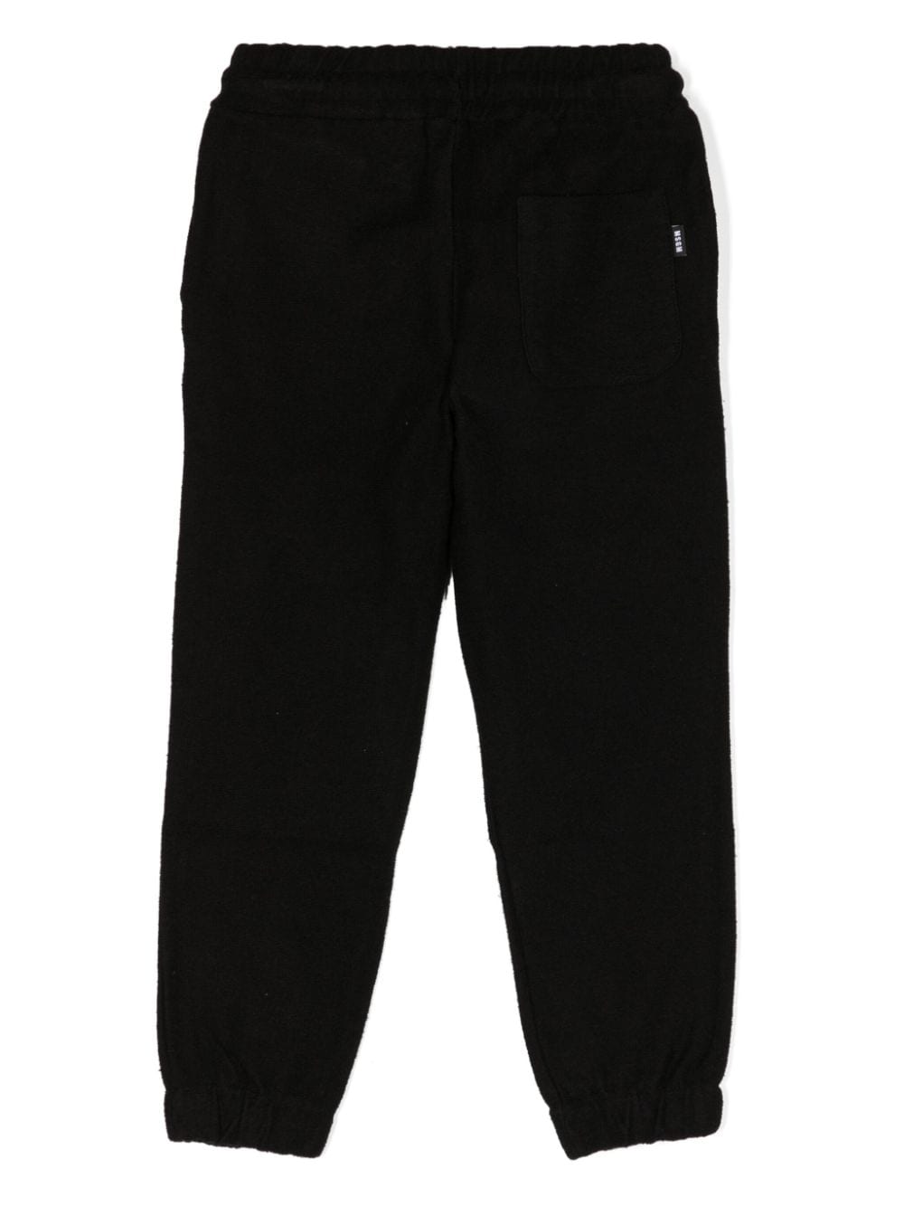 Image 2 of MSGM Kids logo-embroidered cotton track pants
