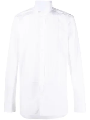 TOM FORD トム・フォード ピンタック シャツ | ホワイト | FARFETCH JP