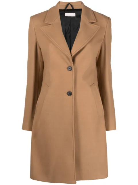 LIU JO single-breasted slim-cut coat