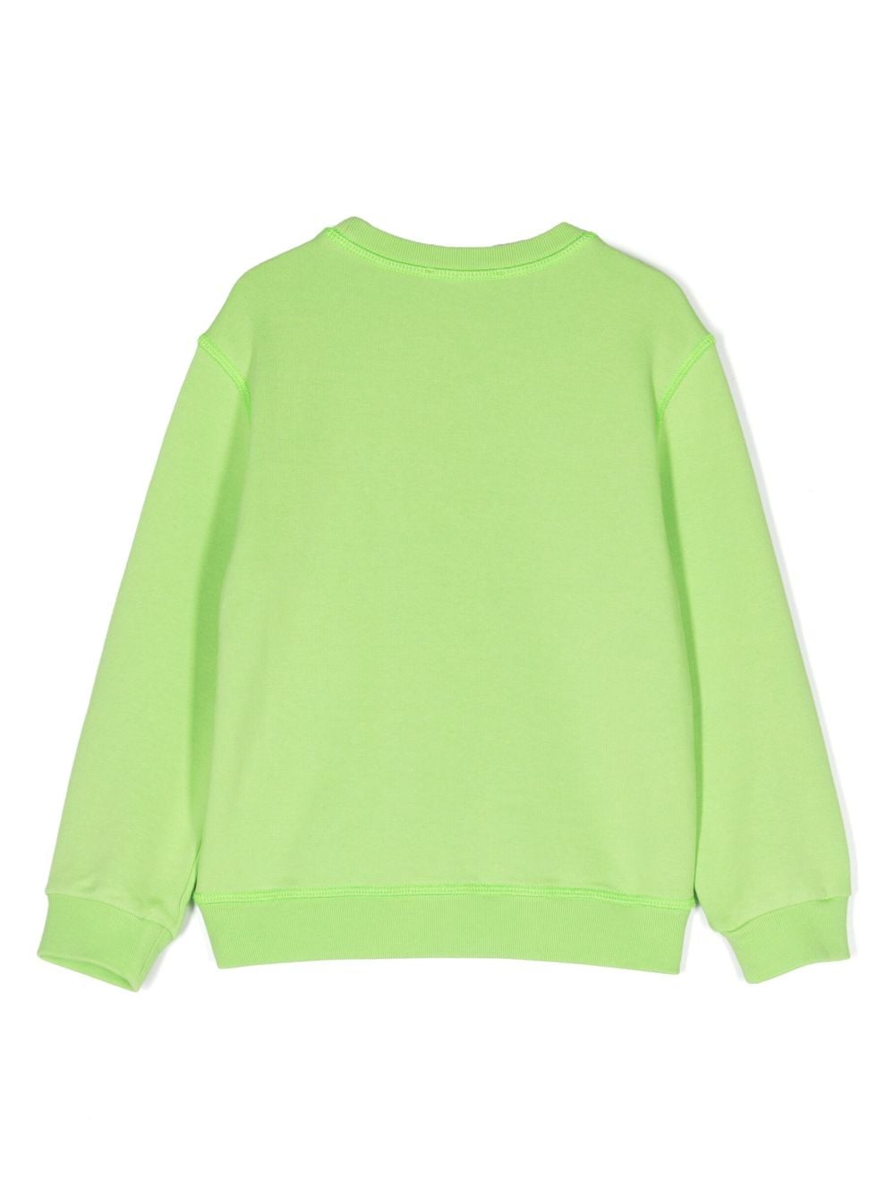 Shop Dsquared2 Long-sleeve Cotton Jumper In Green