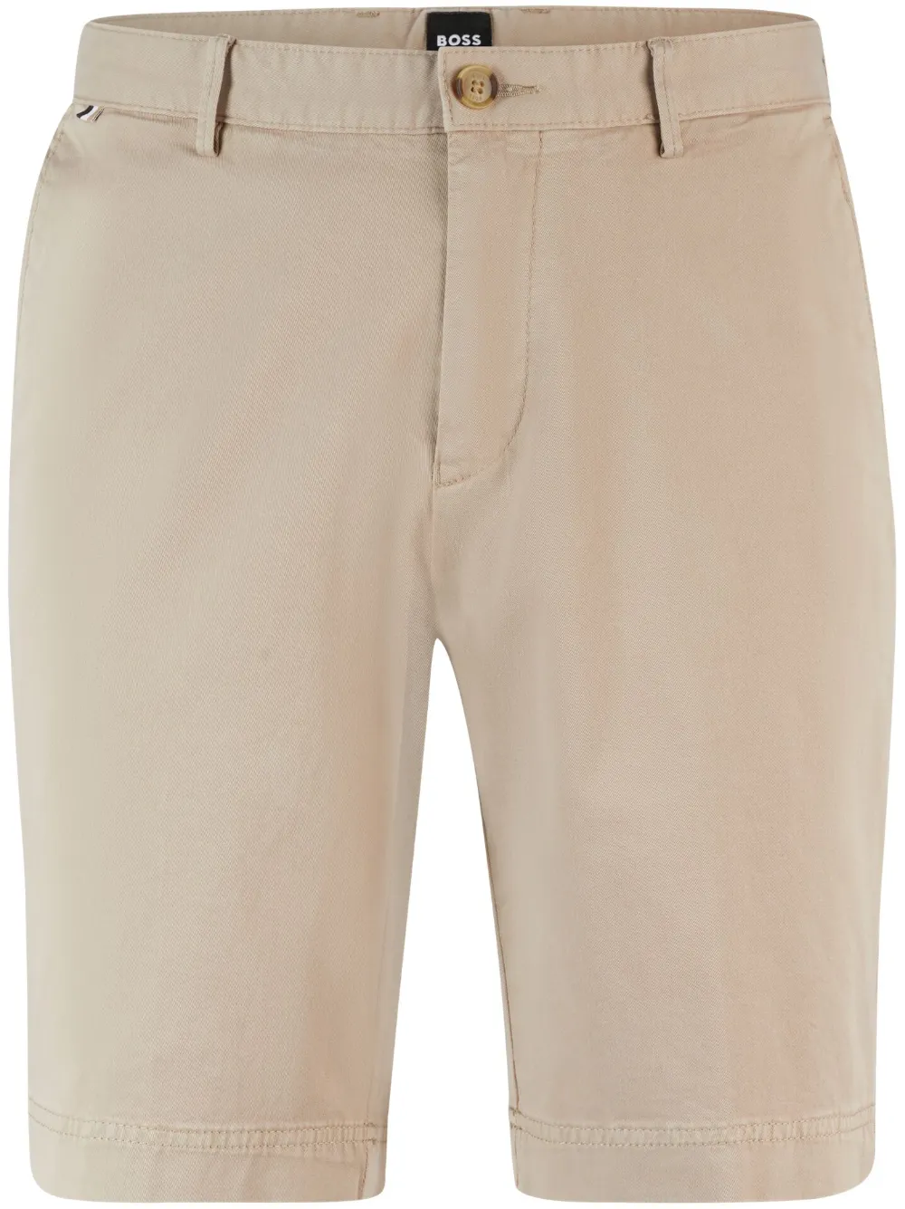 BOSS Gabardine shorts Beige