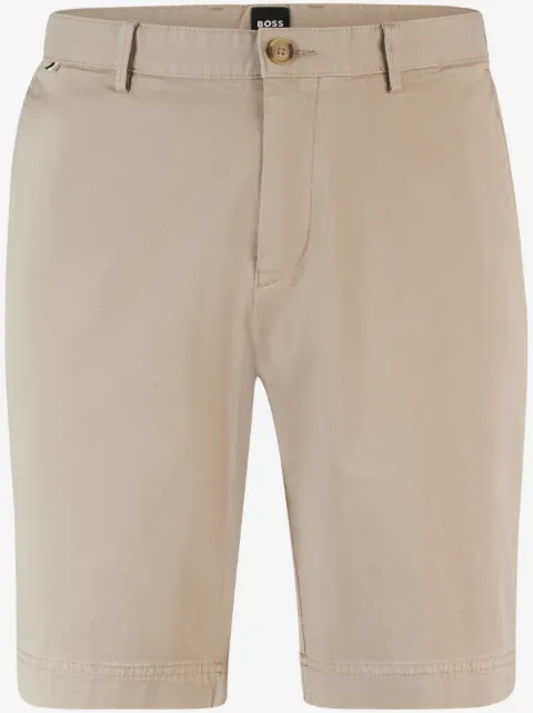 BOSS cotton-blend gabardine shorts