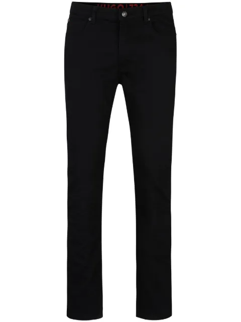 HUGO Calça jeans reta cintura média
