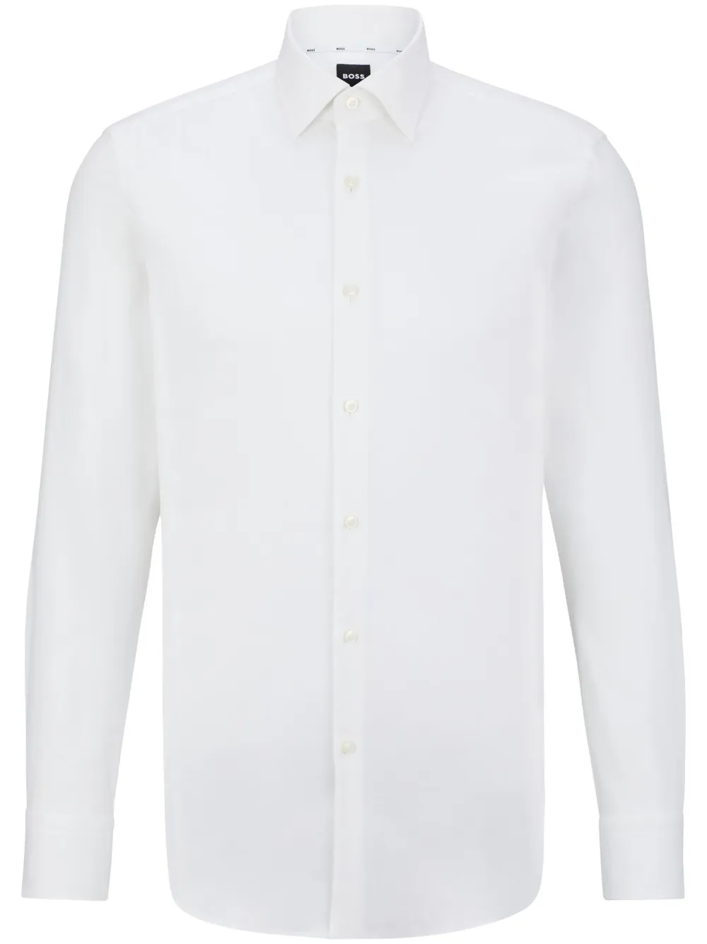 Hugo Boss Hank Twill Shirt In White