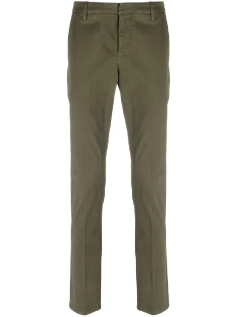 DONDUP slim-cut cotton trousers