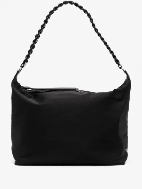 Kara Lattice braided-strap tote bag