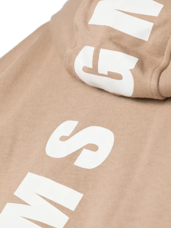 MSGM｜HOOD/ZIP-UP (3640MM132 247000 99) MSGM ZIP HOODIE | REVERSIBLE