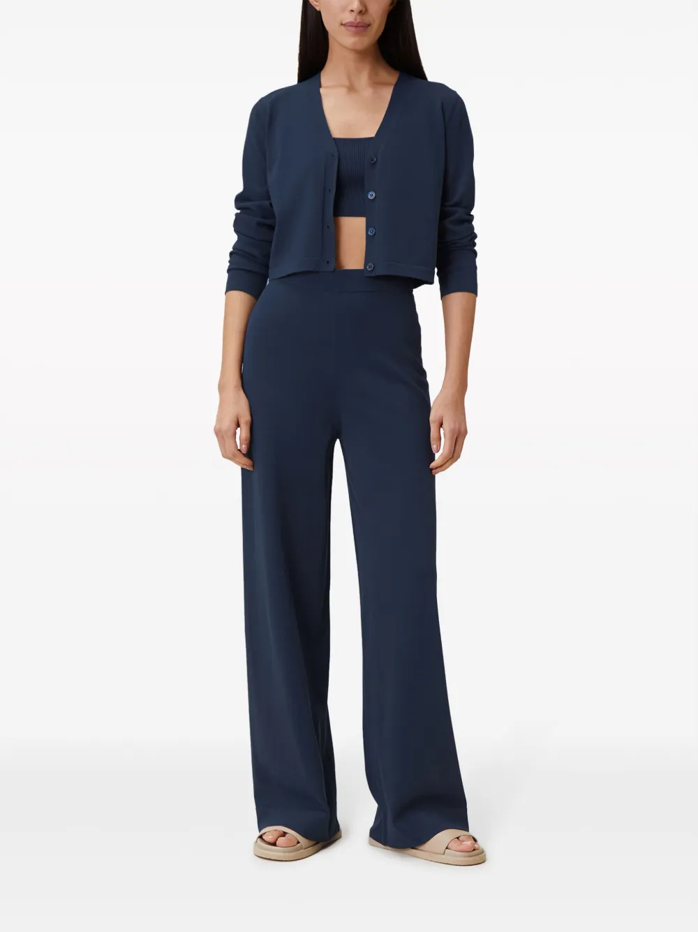 12 STOREEZ Top met ronde hals - Blauw