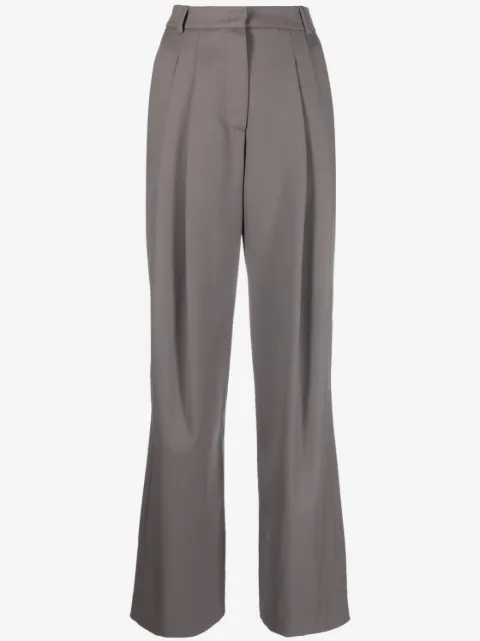Low Classic pleated high-waist trousers