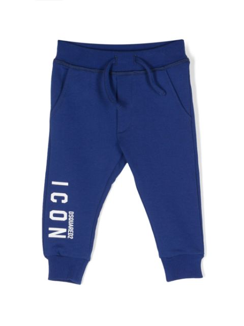 Dsquared2 Kids Icon drawstring jersey track pants