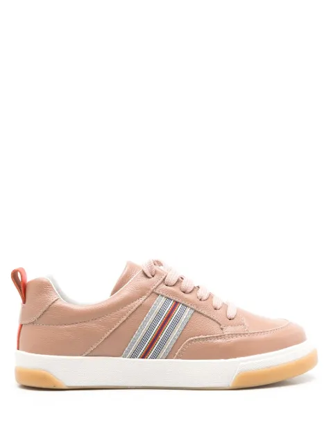 Sarah Chofakian Lady Bird stripe-detail sneakers