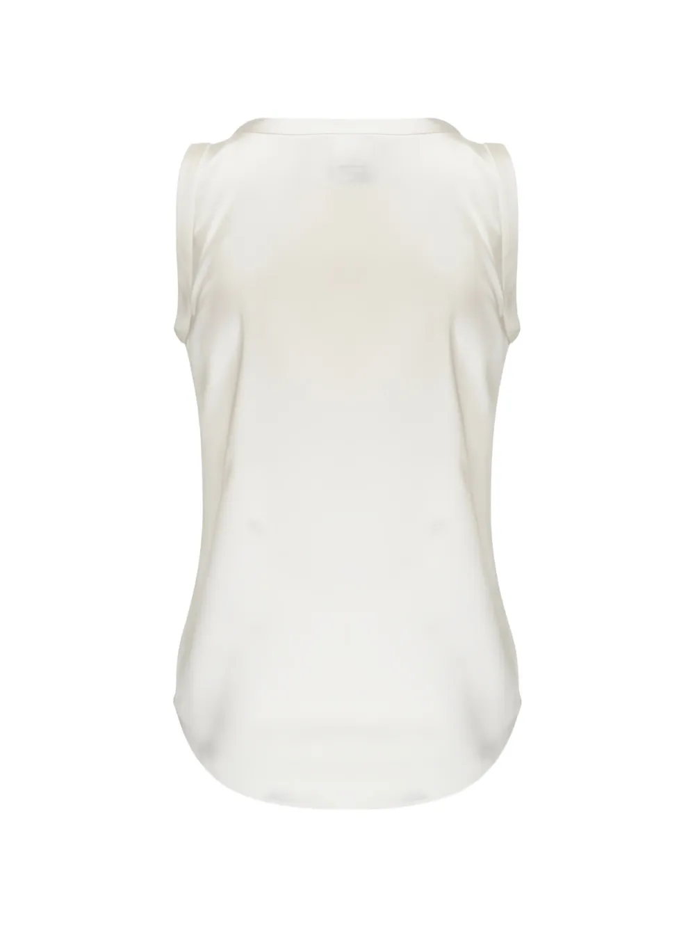Lafayette 148 Tanktop met ronde hals Wit