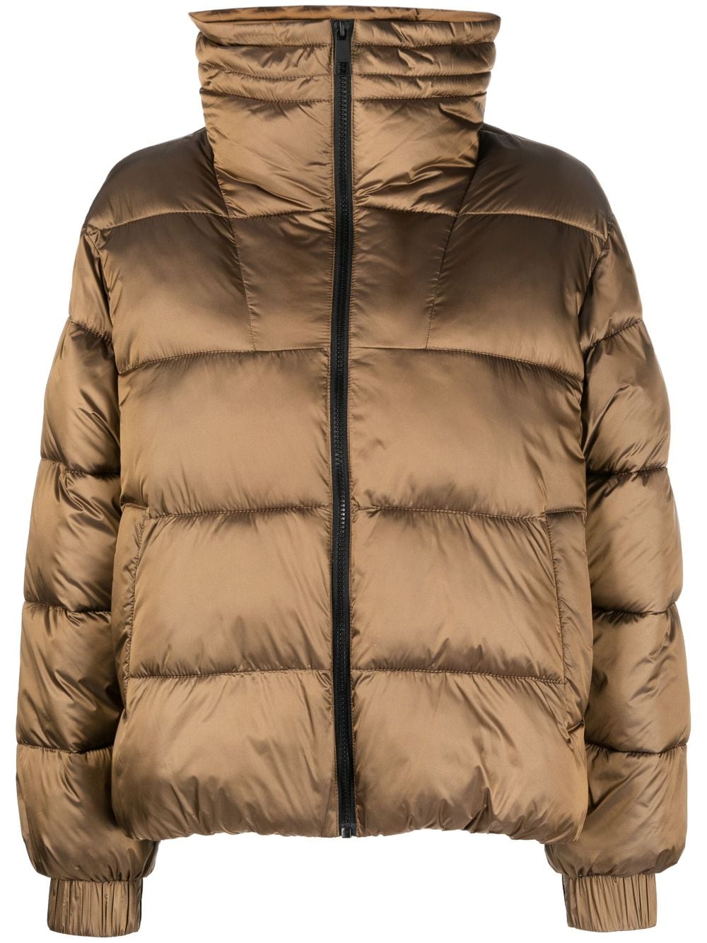 funnel-neck padded puffer jacket