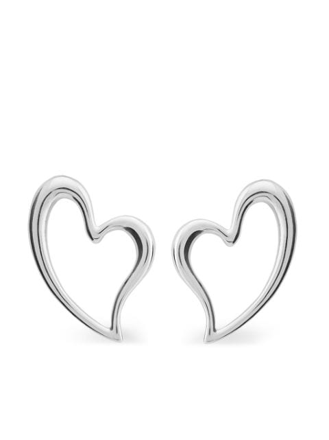 TANE México 1942 Heart Water Drop sterling-silver earrings