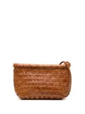 DRAGON DIFFUSION Minsu woven shoulder bag - Brown