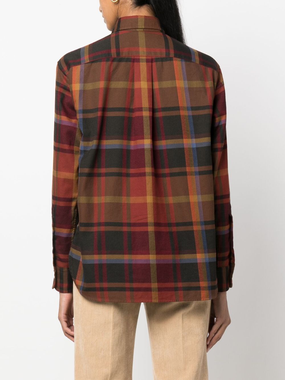 Polo Ralph Lauren plaid-check pattern cotton shirt Women